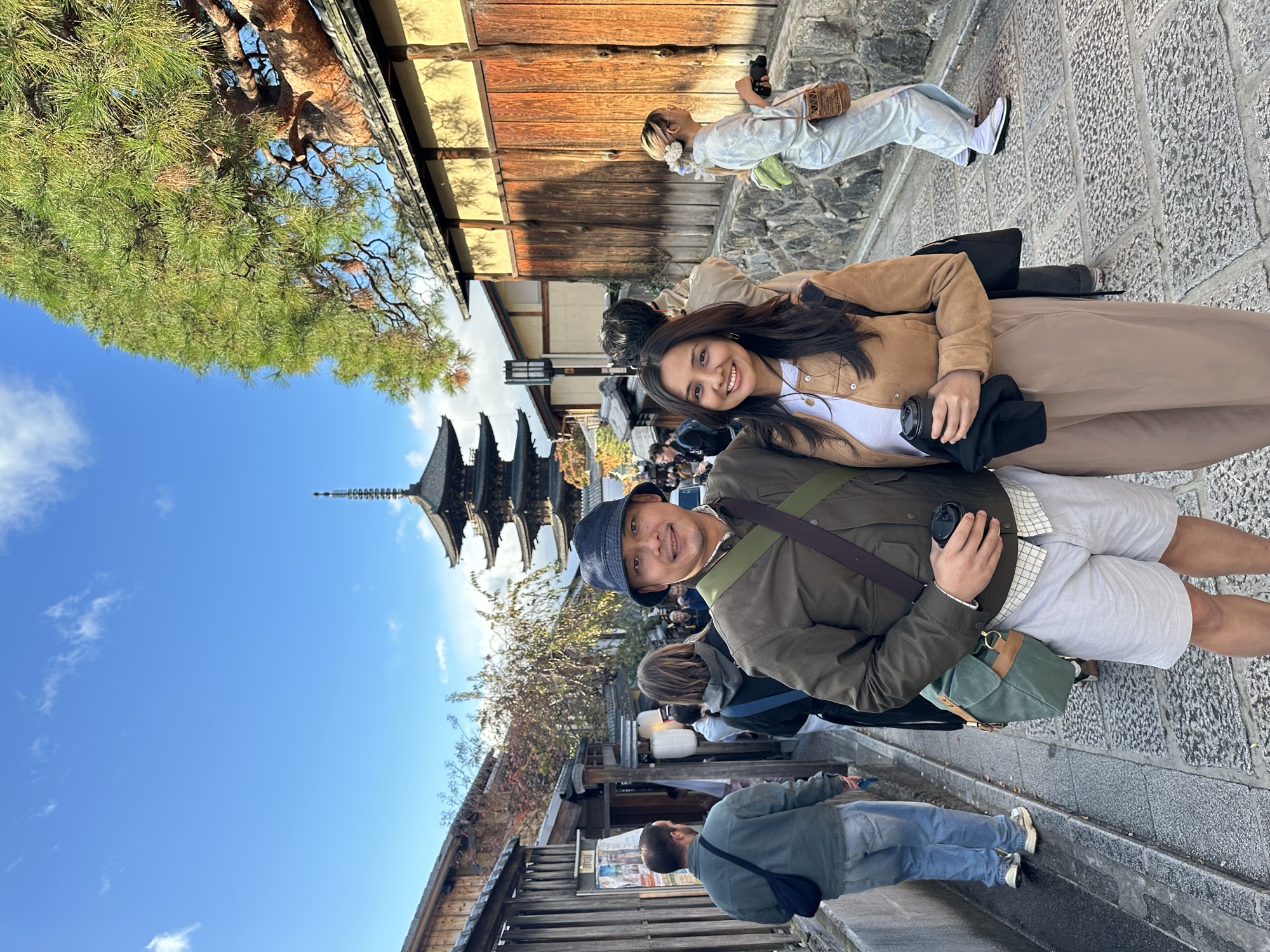 David and Chai together in Japan.